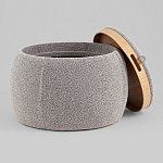 Пуф-трансформер Люкке с крышкой серый варинант исполнения - 5 | Loft Concept в Нижнем Новгороде