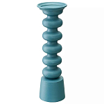 Подсвечник фигурный голубой Bright Accent 33 см варинант исполнения - 1 | Loft Concept в Нижнем Новгороде