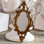 Зеркало настенное в ажурной раме бронзового цвета Classic Ornament Mirror варинант исполнения - 3 | Loft Concept в Нижнем Новгороде