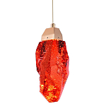 Подвесной светильник Soar Hanging Lamp Brass Red Красный варинант исполнения - 1 | Loft Concept в Нижнем Новгороде