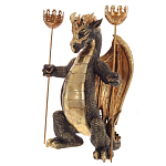 Подсвечник Дракон Dragon with Two Candlesticks варинант исполнения - 2 | Loft Concept в Нижнем Новгороде