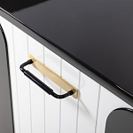 Черно-белый распашной комод Accordo варинант исполнения - 4 | Loft Concept в Нижнем Новгороде