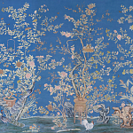 Обои ручная роспись Houghton Canton Blue варинант исполнения - 1 | Loft Concept в Нижнем Новгороде