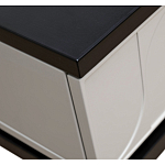 Тумбочка прикроватная с ящиком черно-серого цвета Noble Nightstand варинант исполнения - 5 | Loft Concept в Нижнем Новгороде