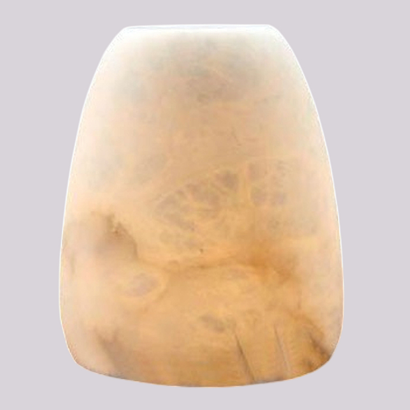 Настольная лампа в форметрапеции из натурального камня Soft Glow of Stone Латунь Белый Настольная лампа в форметрапеции из натурального камня Soft Glow of Stone Латунь Белый в Нижнем Новгороде | Loft Concept