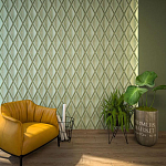 Гипсовая 3D панель с принтографией PM-102 варинант исполнения - 2 | Loft Concept в Нижнем Новгороде