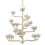 Люстра в виде растения Silver Flower Glade варинант исполнения - 2 | Loft Concept в Нижнем Новгороде
