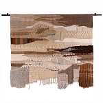 Тканый вручную монументальный настенный гобелен Earth Flow варинант исполнения - 6 | Loft Concept в Нижнем Новгороде