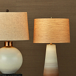 Настольная лампа фарфоровая с узором на корпусе Junction Place варинант исполнения - 4 | Loft Concept в Нижнем Новгороде