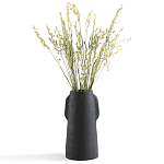 Ваза Serené Ceramic Vase Черная варинант исполнения - 6 | Loft Concept в Нижнем Новгороде