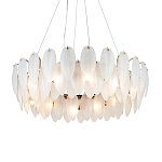 Люстра Mont Saint-Michel Золотая с Рельефным Стеклом варинант исполнения - 2 | Loft Concept в Нижнем Новгороде