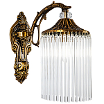 Бра с плафоном с виде трубчатых хрустальных подвесок Cadice Wall Lamp варинант исполнения - 1 | Loft Concept в Нижнем Новгороде