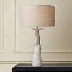 Настольная лампа на конусовидном корпусе с чашей и с тканевым абажуром Daydreaming варинант исполнения - 4 | Loft Concept в Нижнем Новгороде