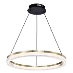 Люстра подвесная круглая светодиодная с золотым каркасом Ring Horizontal варинант исполнения - 3 | Loft Concept в Нижнем Новгороде