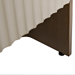 Тумба под телевизор серая с мраморной столешницей Uniqueness Marble варинант исполнения - 8 | Loft Concept в Нижнем Новгороде