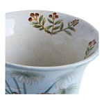 Ваза из фарфора с бронзовыми элементами Tropical Garden варинант исполнения - 4 | Loft Concept в Нижнем Новгороде