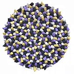 Панно «Цветение виолы» варинант исполнения - 1 | Loft Concept в Нижнем Новгороде