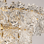 Люстра многоярусная с объемными прозрачными цветами Hanging Flowers варинант исполнения - 4 | Loft Concept в Нижнем Новгороде