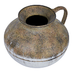 Ваза металлическая с ручкой Bygone Era варинант исполнения - 2 | Loft Concept в Нижнем Новгороде