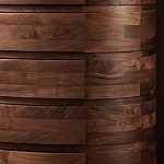 Комод деревянный с 7-ю ящиками Moon Walnut Furniture варинант исполнения - 5 | Loft Concept в Нижнем Новгороде