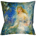 Подушка декоративная с принтом Весна Impressionism in Art варинант исполнения - 1 | Loft Concept в Нижнем Новгороде