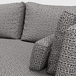 Мебельная ткань Шенилл серый цвет 142 см T4-46 варинант исполнения - 8 | Loft Concept в Нижнем Новгороде