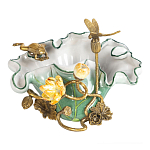 Чаша фигурная с обитателями леса и цветами Eden Garden варинант исполнения - 1 | Loft Concept в Нижнем Новгороде