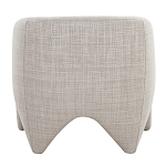 Дизайнерское кресло мягкое в белой обивке White Canvas варинант исполнения - 3 | Loft Concept в Нижнем Новгороде