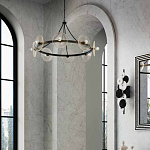 Бра светодиодное из черно-белых дисков Contrast Sample варинант исполнения - 6 | Loft Concept в Нижнем Новгороде