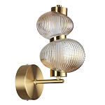 Бра с 2-мя рифлеными стеклянными шарами Marcelh Light варинант исполнения - 5 | Loft Concept в Нижнем Новгороде