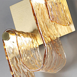 Бра волнистой формы из фактурного стекла Wave варинант исполнения - 8 | Loft Concept в Нижнем Новгороде