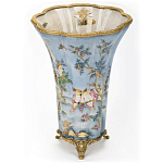 Фарфоровая ваза с изображением попугаев Eden Garden варинант исполнения - 3 | Loft Concept в Нижнем Новгороде