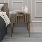 Тумба прикроватная коричневая с ящиком Harper Line варинант исполнения - 1 | Loft Concept в Нижнем Новгороде