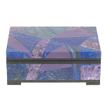 Шкатулка из натурального камня лазурит и чароит Stone Casket варинант исполнения - 2 | Loft Concept в Нижнем Новгороде