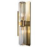 Бра с двумя хрустальными цилиндрическими плафонами Glass TUBE варинант исполнения - 2 | Loft Concept в Нижнем Новгороде