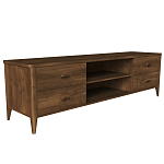 ТВ-тумба с 4-мя ящиками и полками из массива бука Tasteful Furniture варинант исполнения - 1 | Loft Concept в Нижнем Новгороде