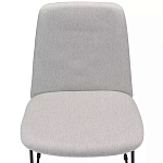 Стул мягкий светло-серый Chair Gray Runners варинант исполнения - 5 | Loft Concept в Нижнем Новгороде