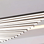 Люстра в виде распахнутых крыльев из тонких металлических планок Flight of Freedom варинант исполнения - 12 | Loft Concept в Нижнем Новгороде