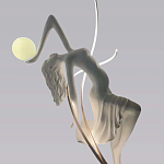 Торшер белая статуэтка Девушка Girl Carries Light Balls варинант исполнения - 2 | Loft Concept в Нижнем Новгороде