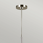 Люстра с 6-ю лампами на тонких изогнутых рожках в современном стиле Feiss варинант исполнения - 9 | Loft Concept в Нижнем Новгороде