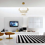 Люстра подвесная с 3-мя кольцевыми светодиодными лампами Catcher варинант исполнения - 2 | Loft Concept в Нижнем Новгороде