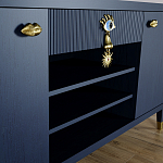 Комод-буфет Elsa Dreams Blue с открытыми полками   варинант исполнения - 4 | Loft Concept в Нижнем Новгороде