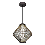 Подвесной светильник с плетеным металлическим каркасом Metal Interweaving варинант исполнения - 1 | Loft Concept в Нижнем Новгороде