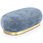 Длинный овальный пуф Ambrose Soft Oval Pouf варинант исполнения - 1 | Loft Concept в Нижнем Новгороде