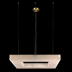 Люстра с квадратным каменным плафоном Calcite Square Light варинант исполнения - 2 | Loft Concept в Нижнем Новгороде