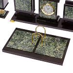 Настольный письменный набор из нефрита на ножках Executive Recruitment варинант исполнения - 2 | Loft Concept в Нижнем Новгороде