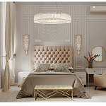 Бра с каскадом из прозрачного хрусталя и корпусом золотого цвета Constant Sparks варинант исполнения - 6 | Loft Concept в Нижнем Новгороде