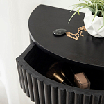 Прикроватный подвесной столик с ящиком черный Bedside Hanging Table варинант исполнения - 3 | Loft Concept в Нижнем Новгороде