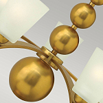 Люстра с матовыми конусными плафонами и декоративными элементами в форме шаров Hinkley варинант исполнения - 8 | Loft Concept в Нижнем Новгороде