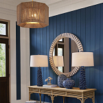 Настольная лампа с корпусом из цветков колокольчика Cascade of Blue Flowers варинант исполнения - 3 | Loft Concept в Нижнем Новгороде